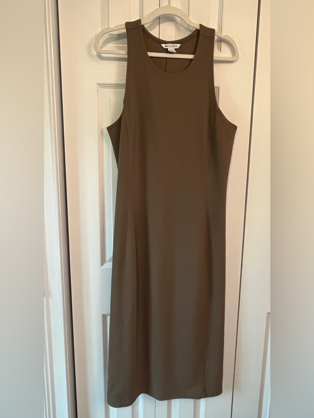 Athleta casual stretch midi dress
